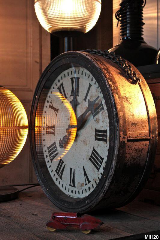 Horloge industrielle XIXème